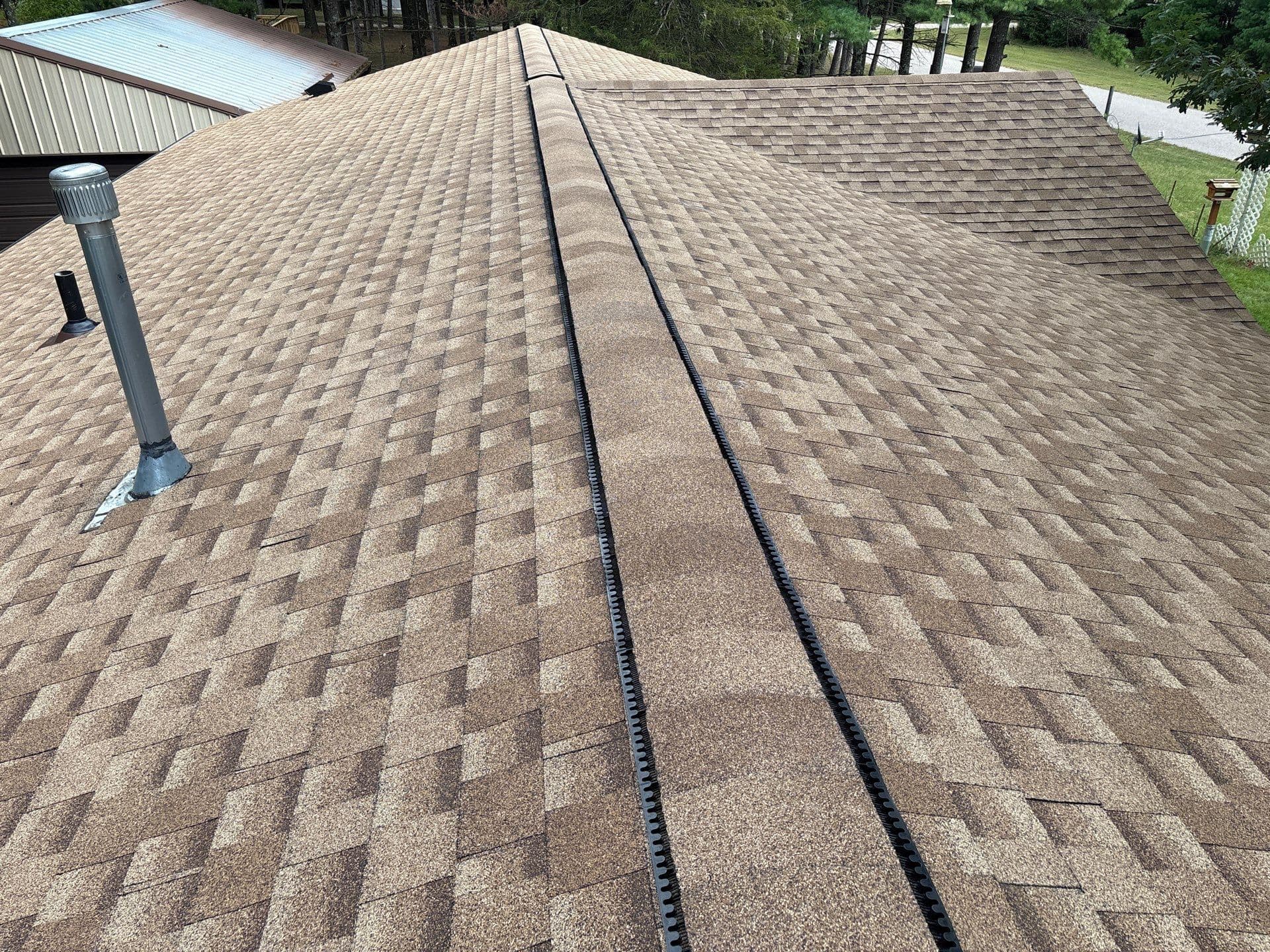 Brown Shingles and Metal Roofing Upgrade in Friendship WI image