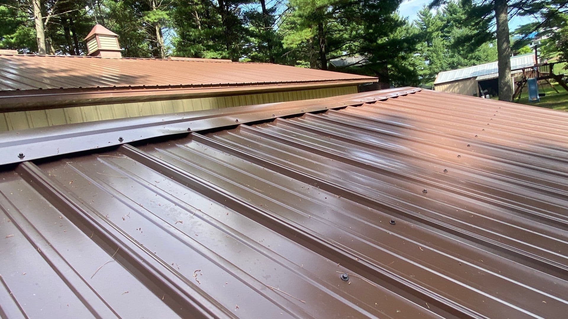 Gallery photos for R Panel Metal Roofing Installation in Friendship WI: Image #4