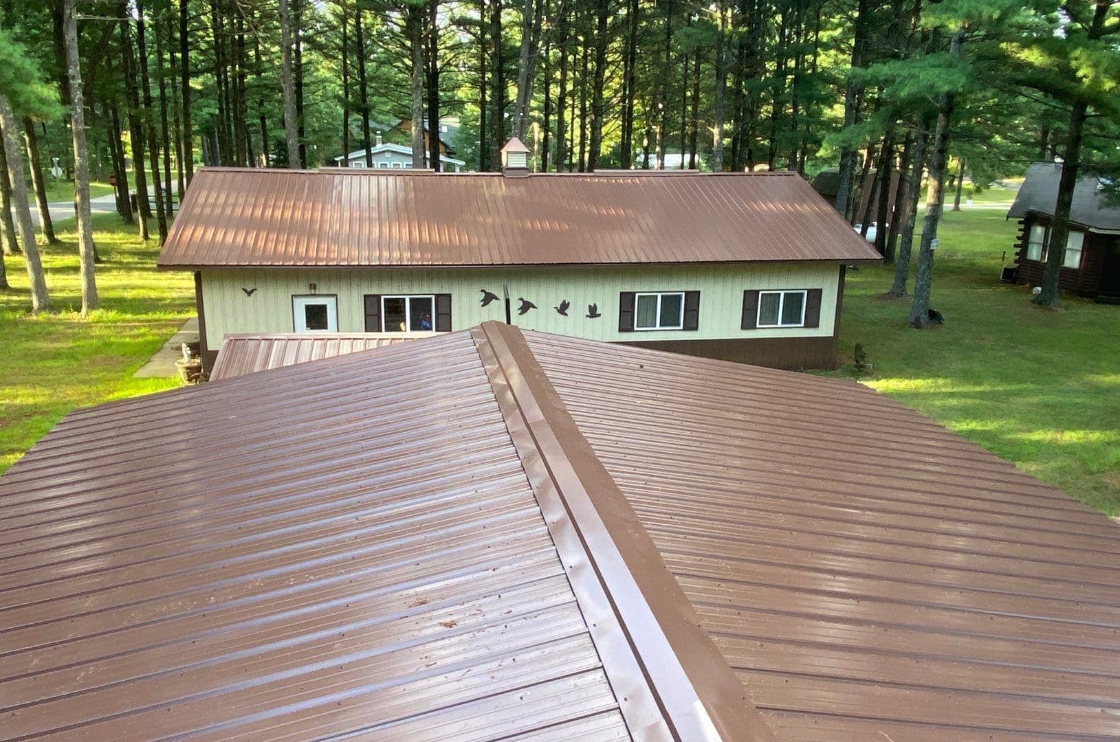 Project R Panel Metal Roofing Installation in Friendship WI image