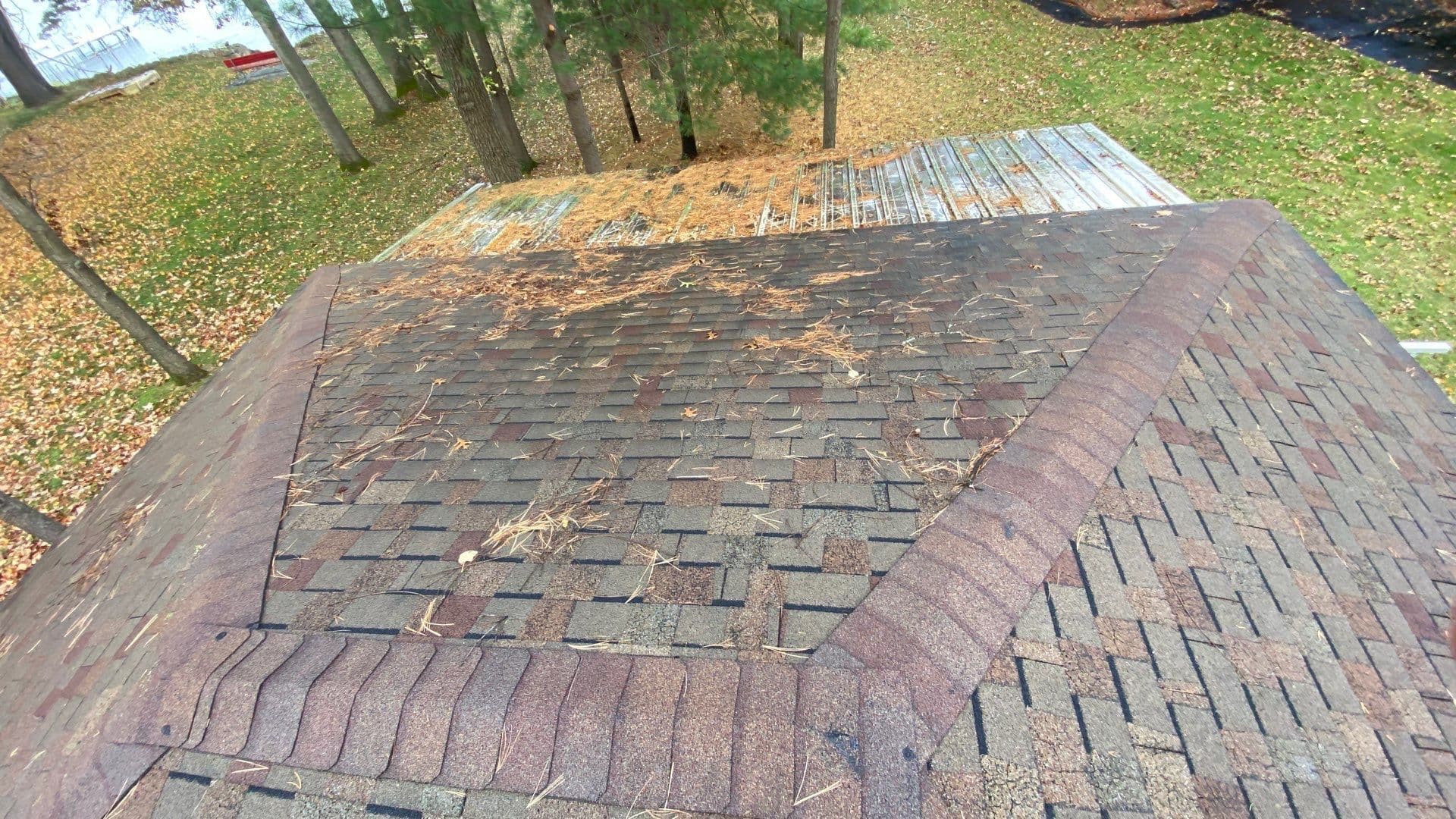 Gallery photos for Old Shingles Out R-Panel Metal Roof In New Lisbon WI: Image #1