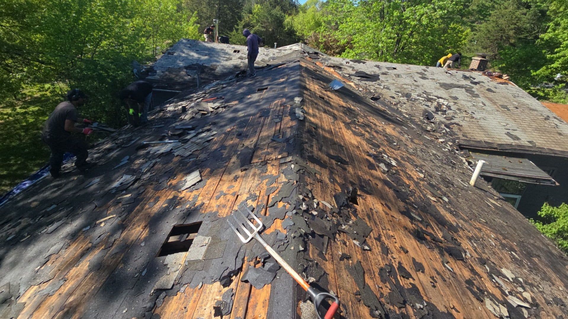 Roof Overhaul in Necedah WI with Charcoal Black Shingles image