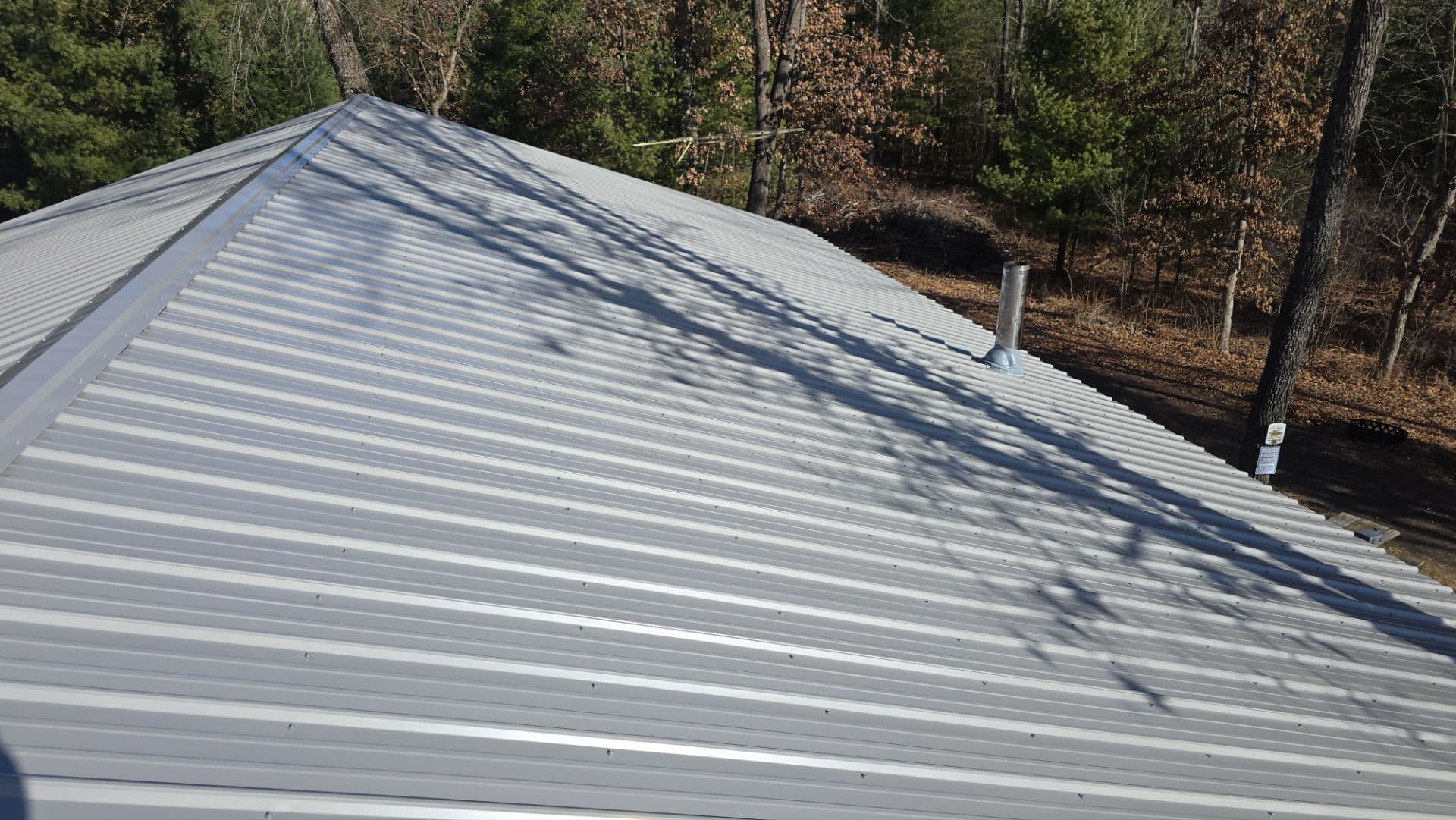 Gallery photos for Ribbed Metal Roof Installation in Black River Falls: Image #1
