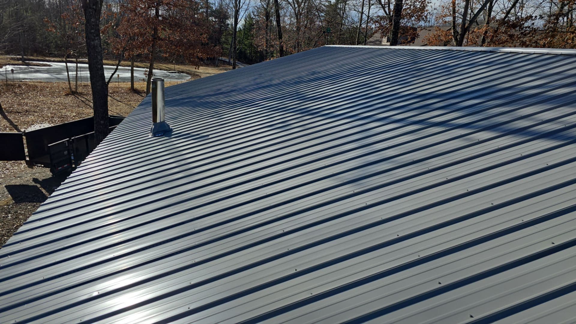 Gallery photos for Ribbed Metal Roof Installation in Black River Falls: Image #3