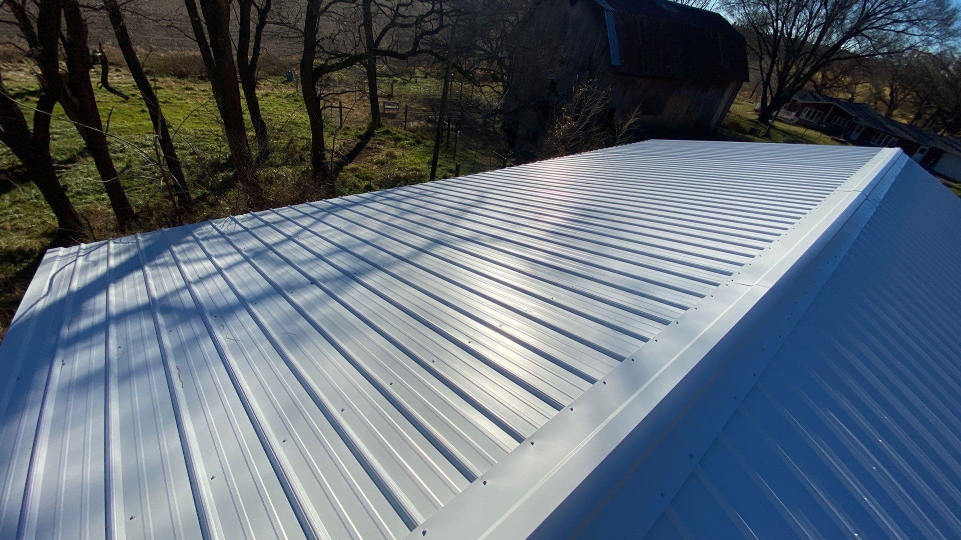 Gallery photos for Brand New Metal Roof Installation in New Lisbon: Image #4