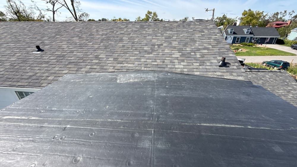 Gallery photos for Tornado Roof Rebuild in Neenah WI - From Tarps to Done: Image #2