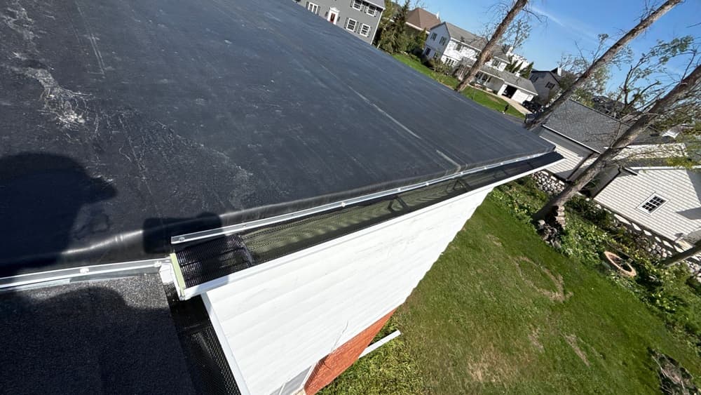 Gallery photos for Tornado Roof Rebuild in Neenah WI - From Tarps to Done: Image #3