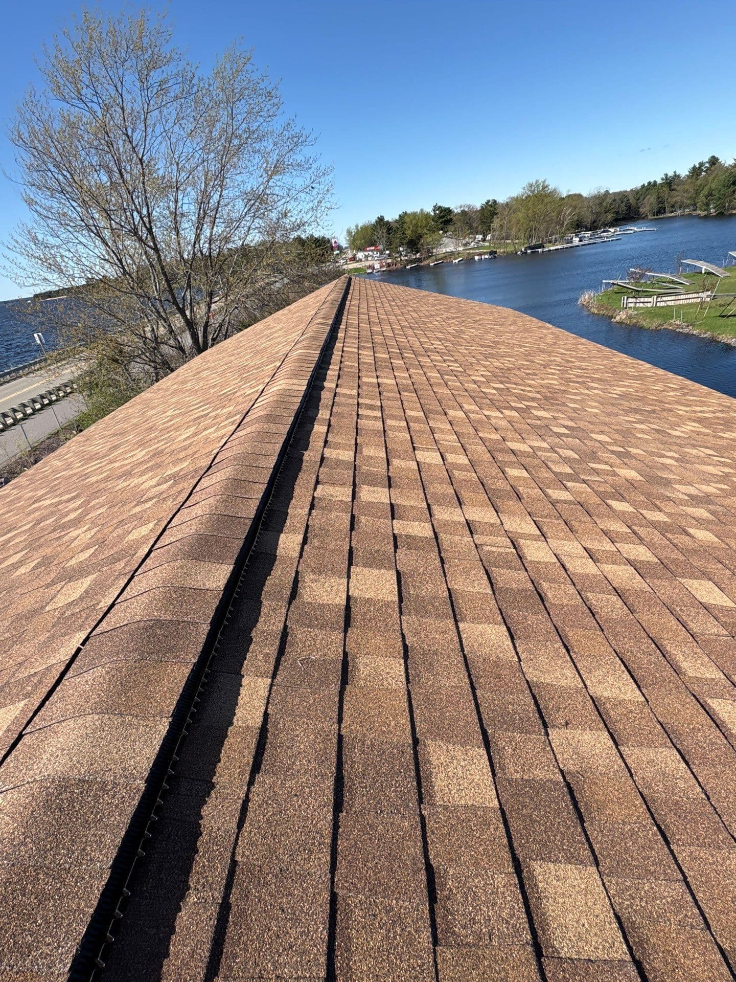 Gallery photos for 3 New Shingle Roofs Installed on a Lakeside Property in Friendship WI: Image #4