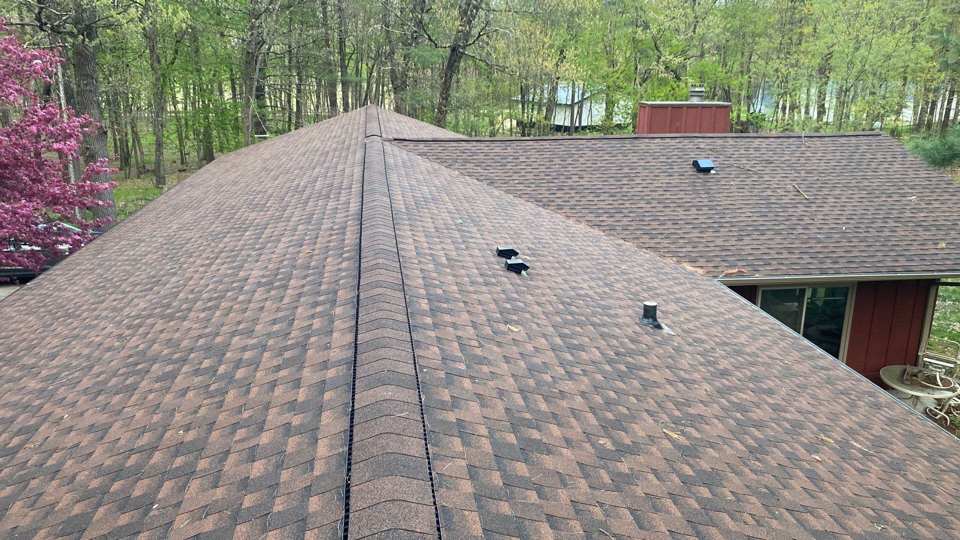 Gallery photos for Full Shingle Roof Replacement After Hail Damage in New Lisbon WI: Image #3