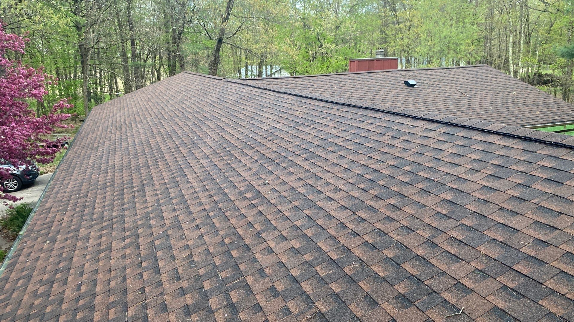Gallery photos for Full Shingle Roof Replacement After Hail Damage in New Lisbon WI: Image #4