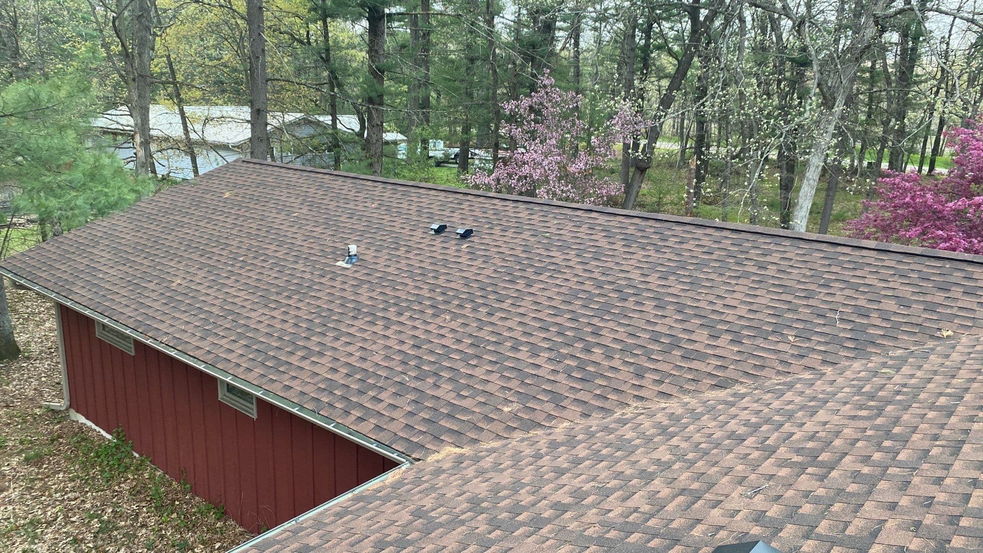 Gallery photos for Full Shingle Roof Replacement After Hail Damage in New Lisbon WI: Image #1
