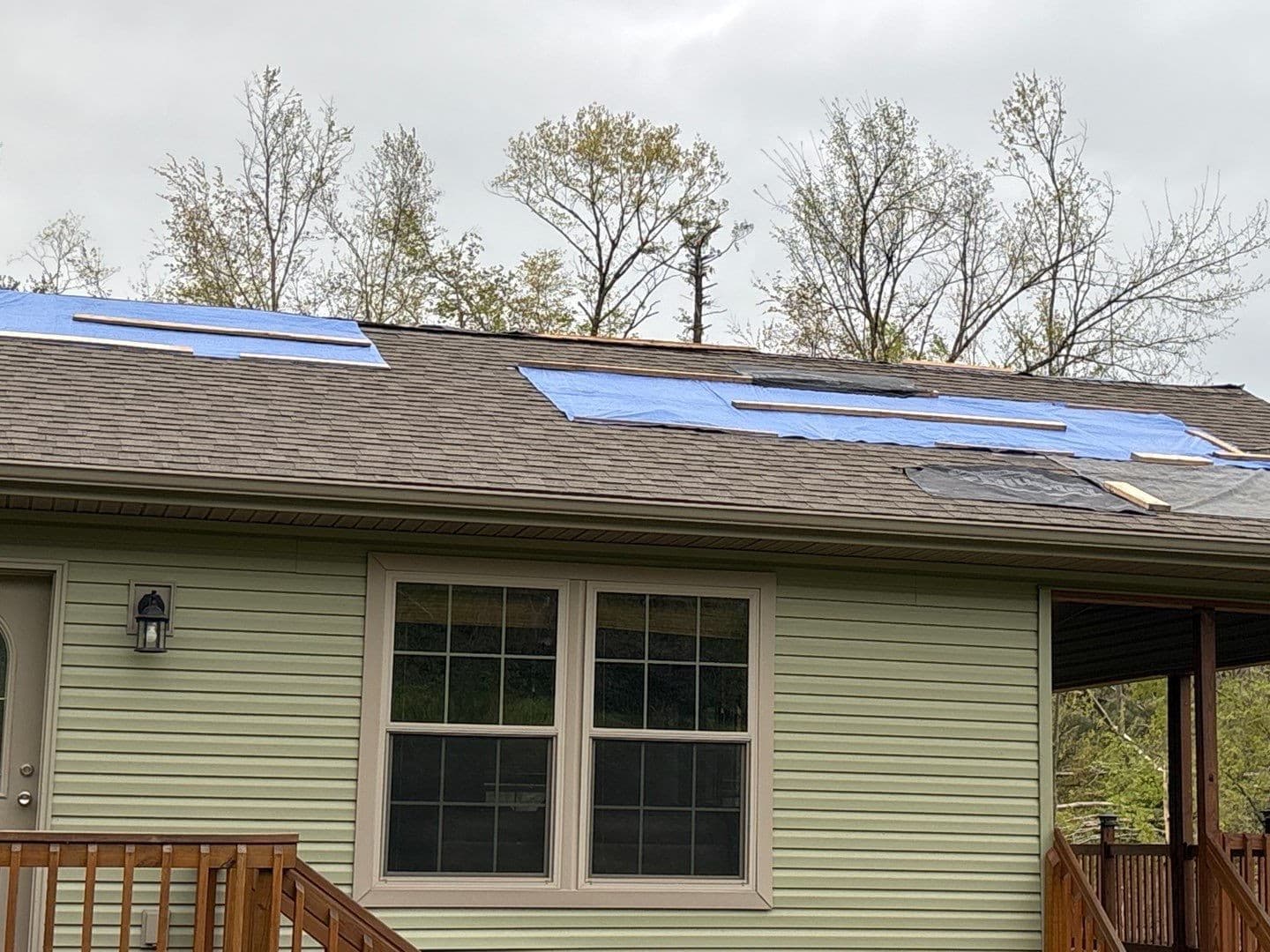 Gallery photos for Tornado Damage Roof Replacement Completed in Wonewoc WI: Image #4