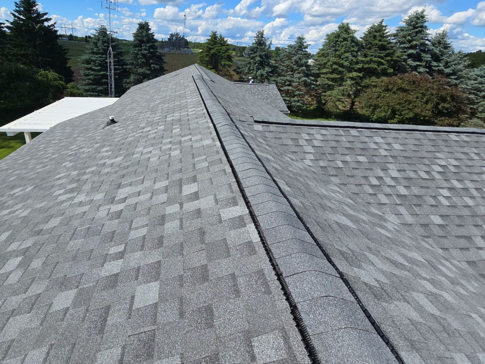 Full Roof Replacement in Hillsboro WI After Hail Damage image