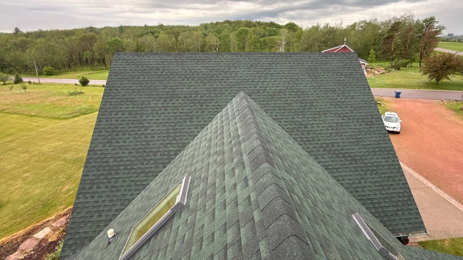 Gallery photos for Full Roof Replacement on a Log Home in Wausau, WI: Image #1