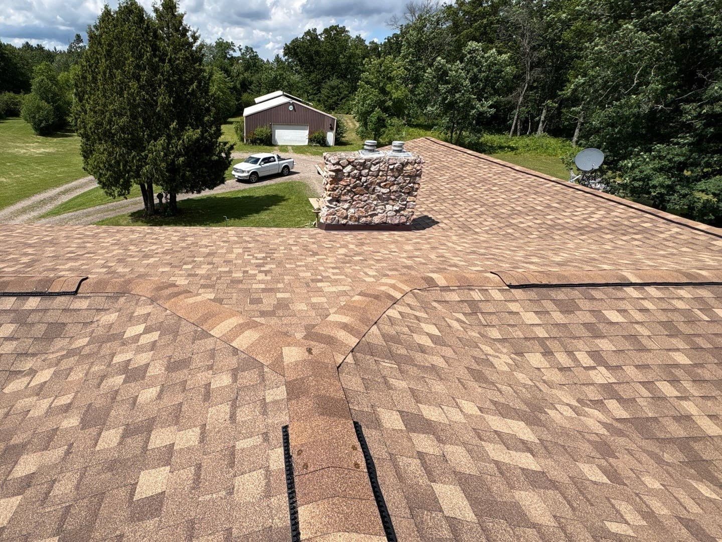 Gallery photos for Hail Damage Roof Replacement in Black River Falls WI: Image #2