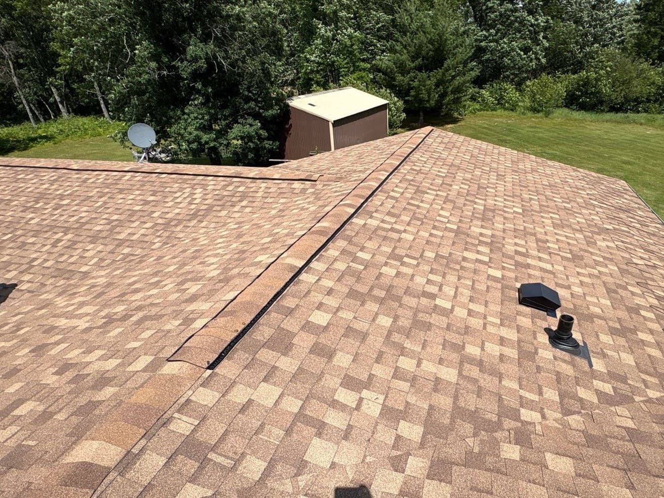 Gallery photos for Hail Damage Roof Replacement in Black River Falls WI: Image #1