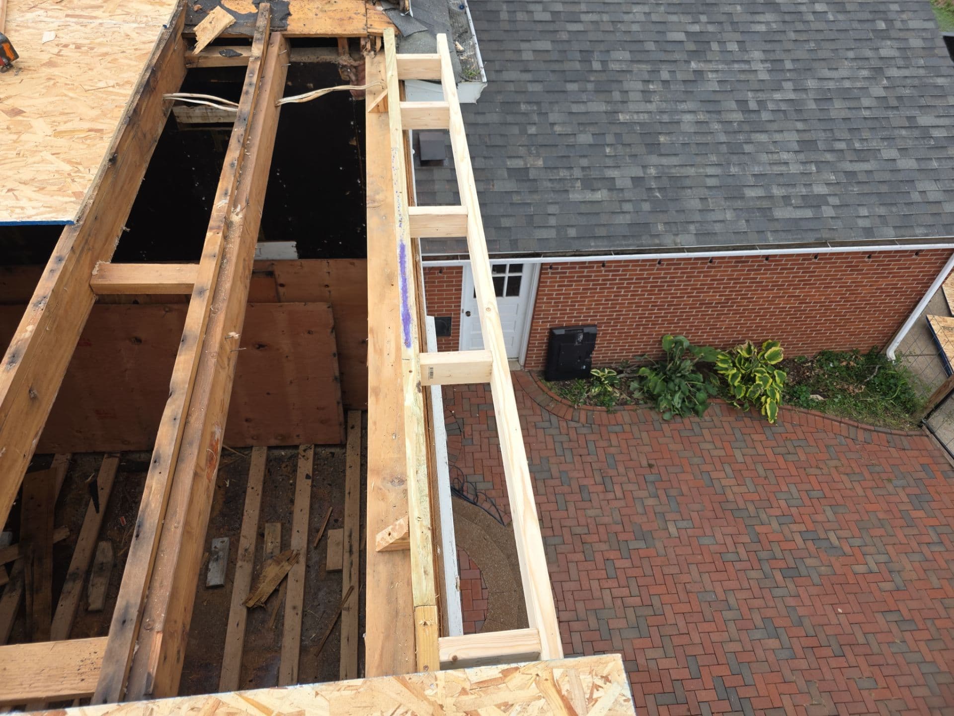 Gallery photos for Tornado Roof Rebuild in Neenah WI - From Tarps to Done: Image #5